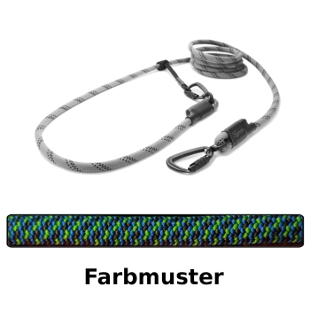 EASYLONG Hundeleine TWIST - L - 2m - alternativ türkis